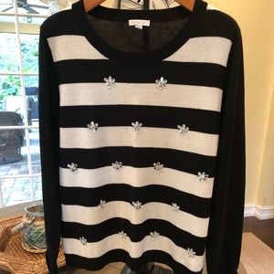 Garnet Hill snowflake sweater